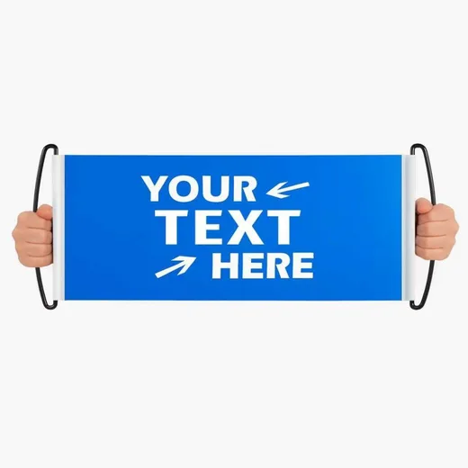 Hand banners