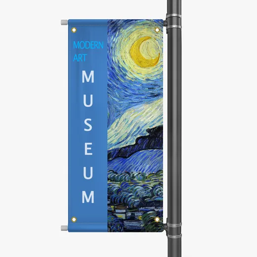 Pole banner