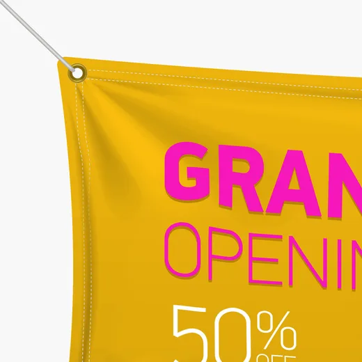 Tension fabric banner