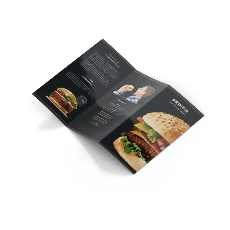 Folded brochures