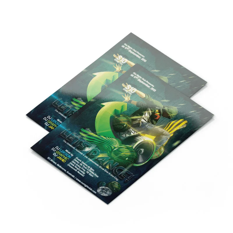 Full color flyers